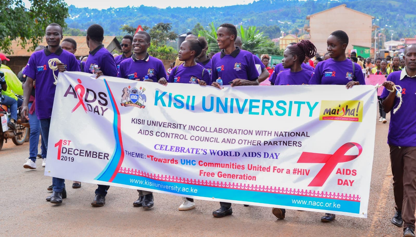 World AIDS Day with Kisii University and partners